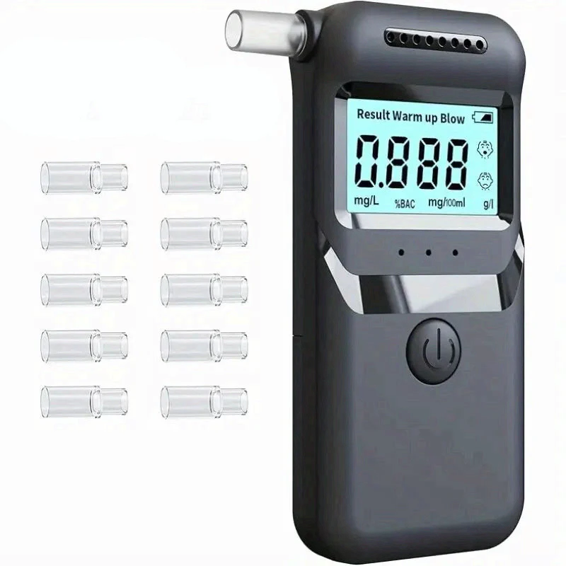 AlcoZen™ – Éthylotest Électronique Portable à Affichage LCD Précis