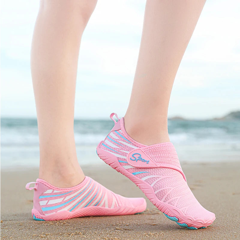 chaussures aquatiques Ă cinq doigts unisexes
