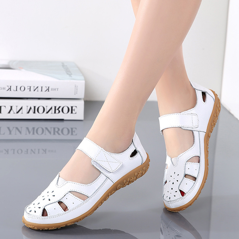 Sandales plates estivales pour femme