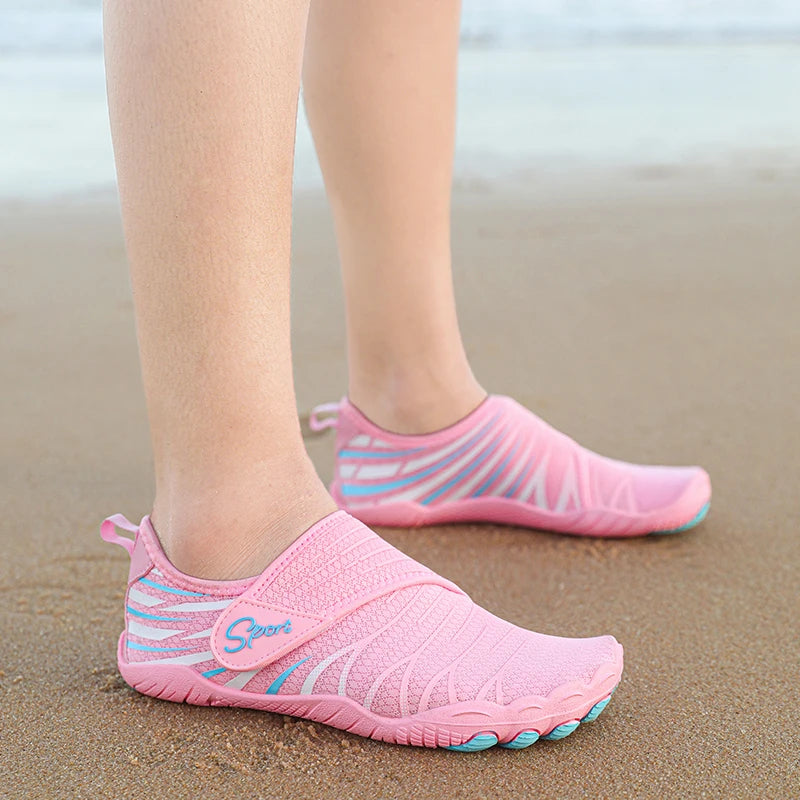 chaussures aquatiques Ă cinq doigts unisexes