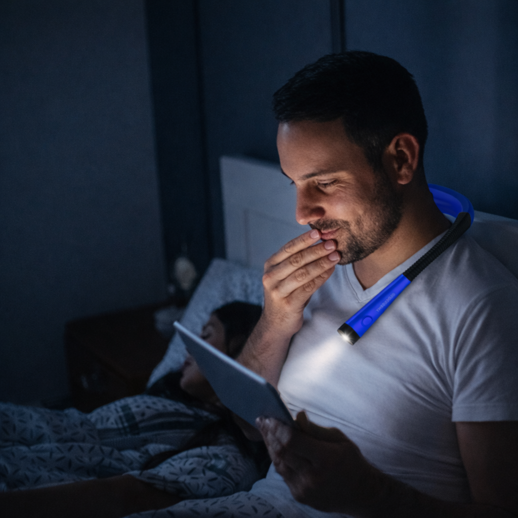 Lectura | Lampe de lecture cou rechargeable LED Liseuse | Éclairage réglable mains libres
