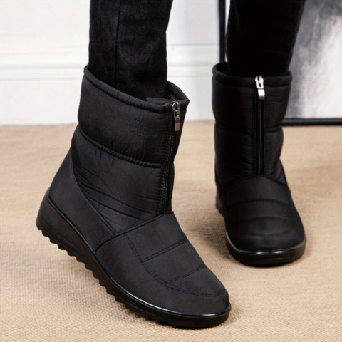 Bottes d'hiver doublées de fourrure