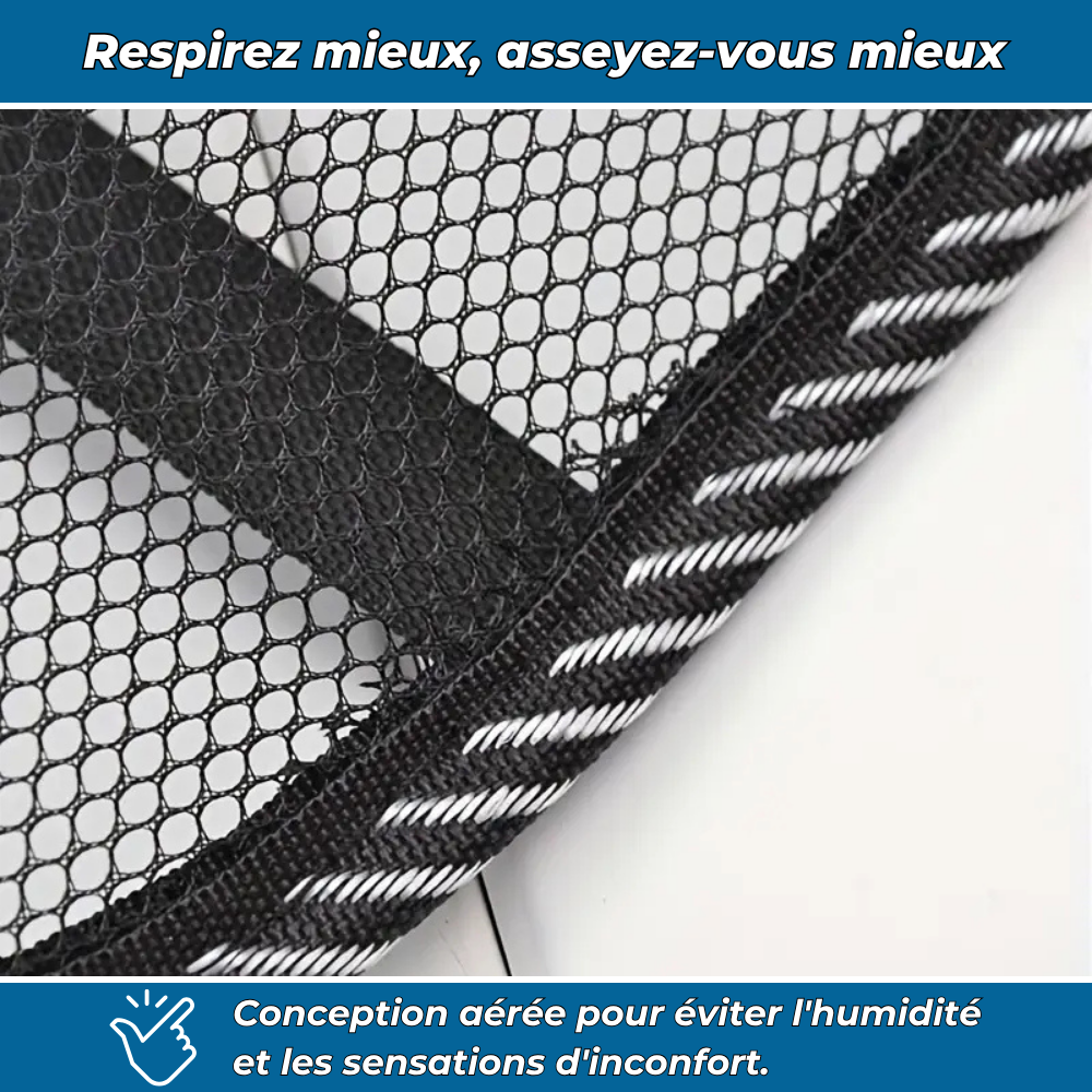ZenBack – Coussin de soutien lombaire avec effet massage