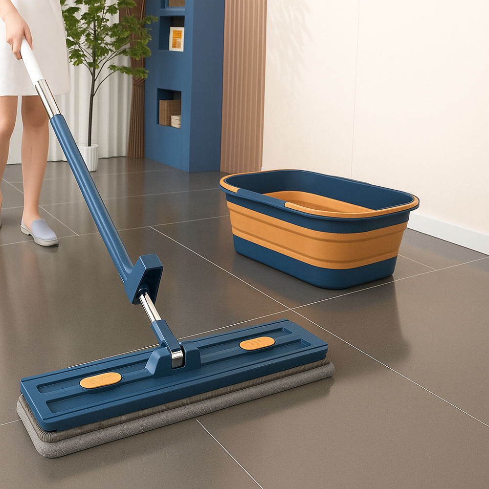 Cleanova | Balai serpillière rotatif avec technologie essorage intégré