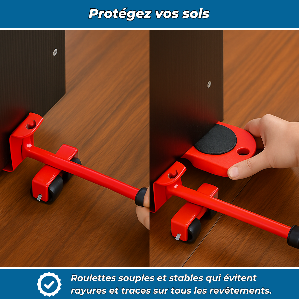 MobiLift – Kit outil de levage pour meubles et électroménager