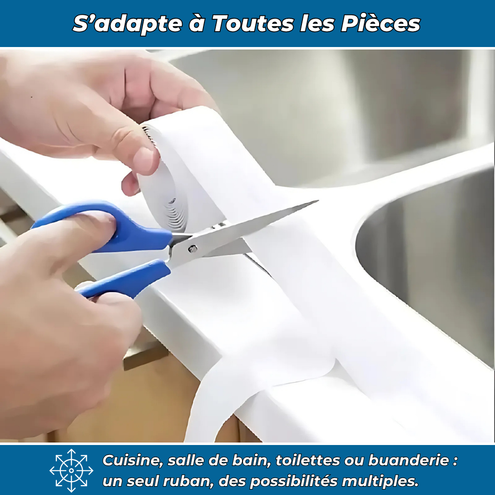 SealFix – Bande d'étanchéité - Joint auto-adhésif facile a poser (Lot de 2)