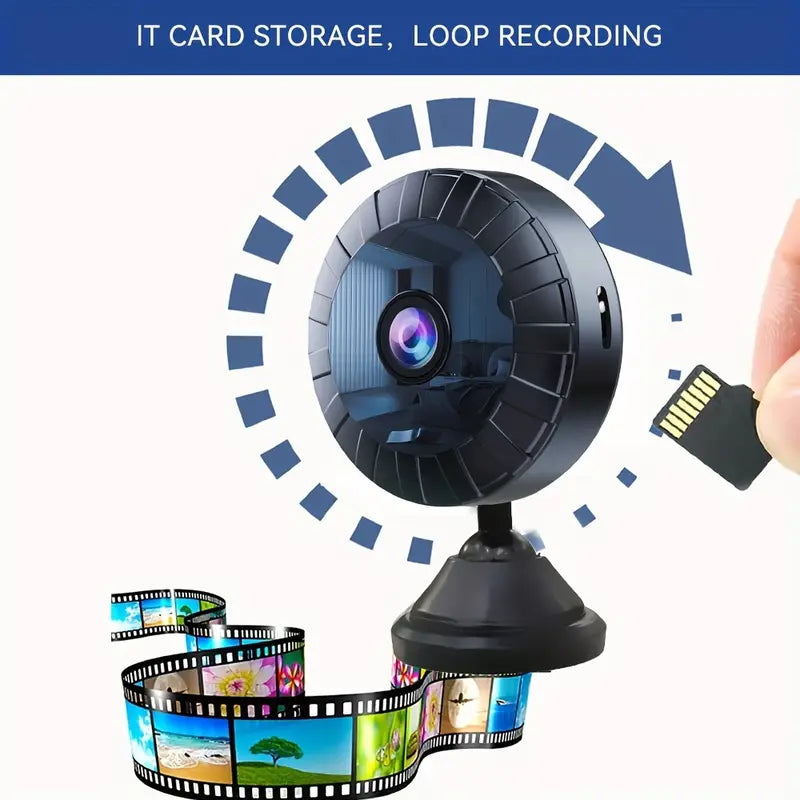 MiniCam™ – Caméra Espion 4K WiFi avec Vision Nocturne et Détection de Mouvement