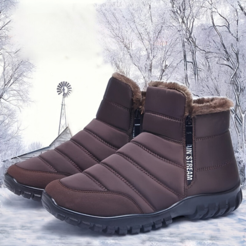 bottes chaudes et antidérapantes unisexe