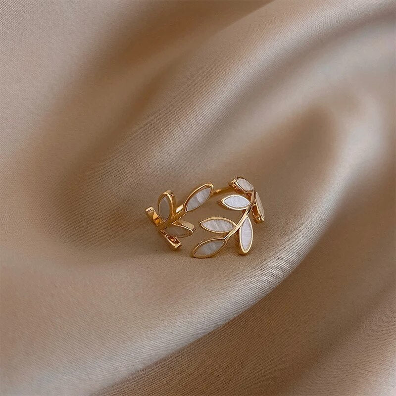 Bague Feuille d'Or