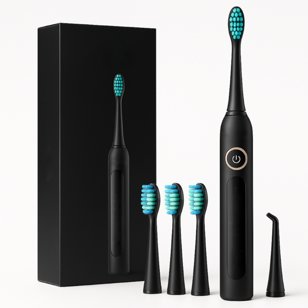 ClariClean™ – Brosse à Dents Électrique Automatique, avec 5 modes d’intensité