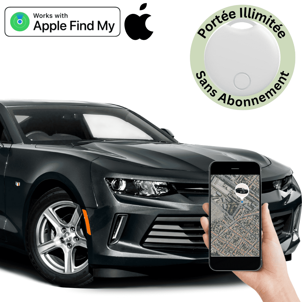Comfexia™ – Traceur GPS voiture Sans Abonnement Ultra-Précis, Compatible Android & iOS