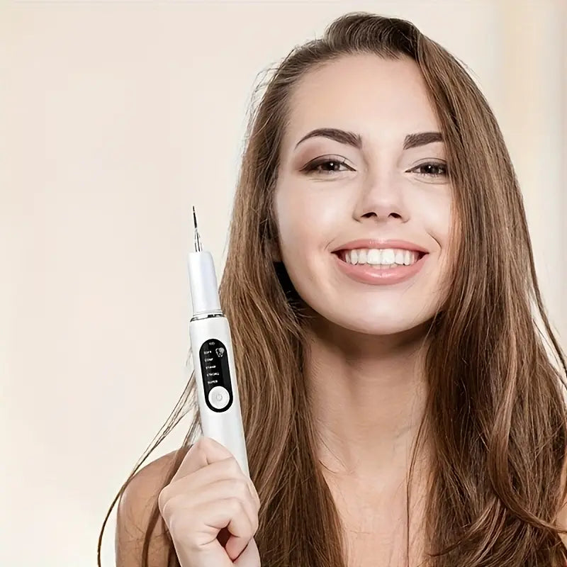 DentaLume™ – Détartreur Dentaire Électrique avec Lumière LED et Recharge USB