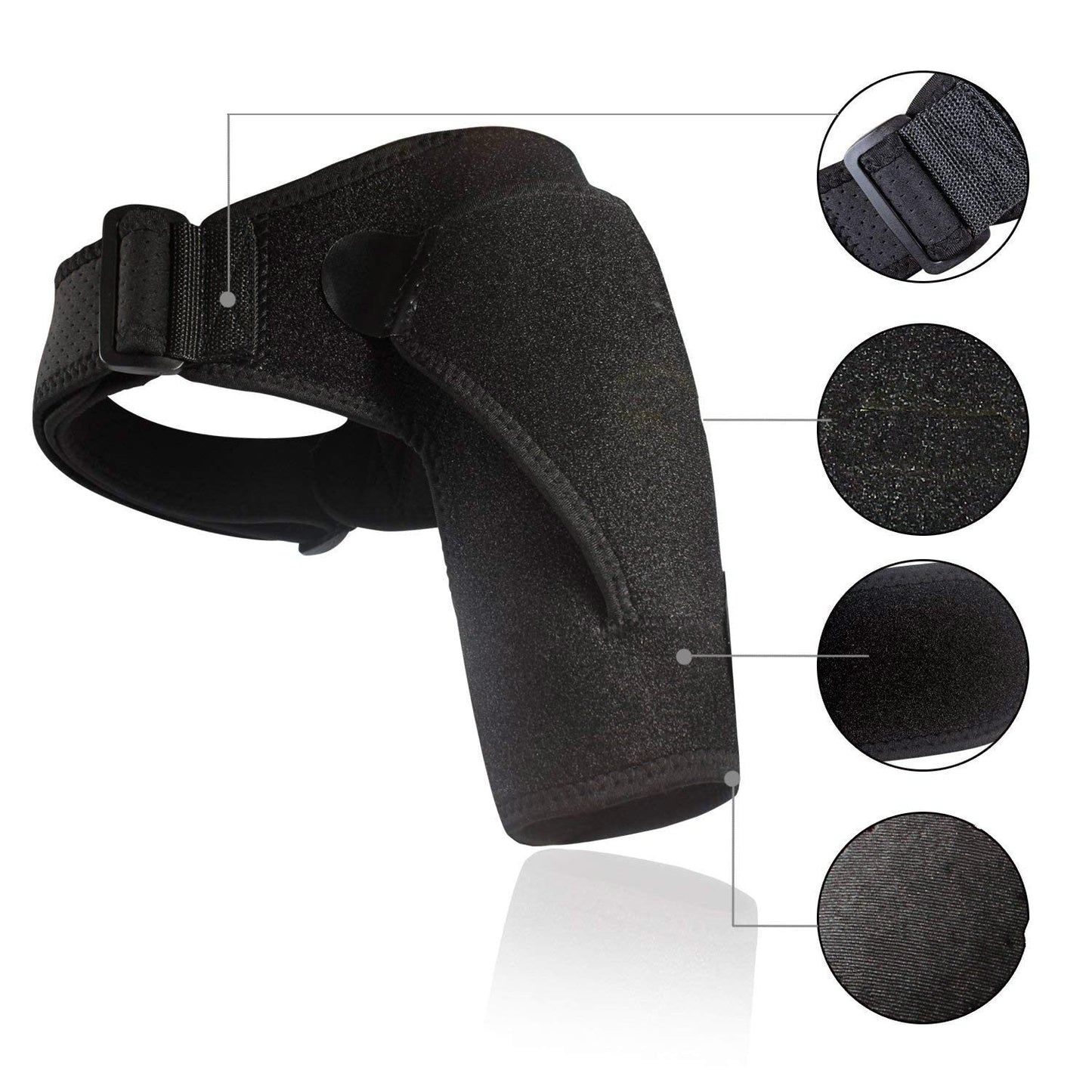 Épaulette de soutien avec compression douce