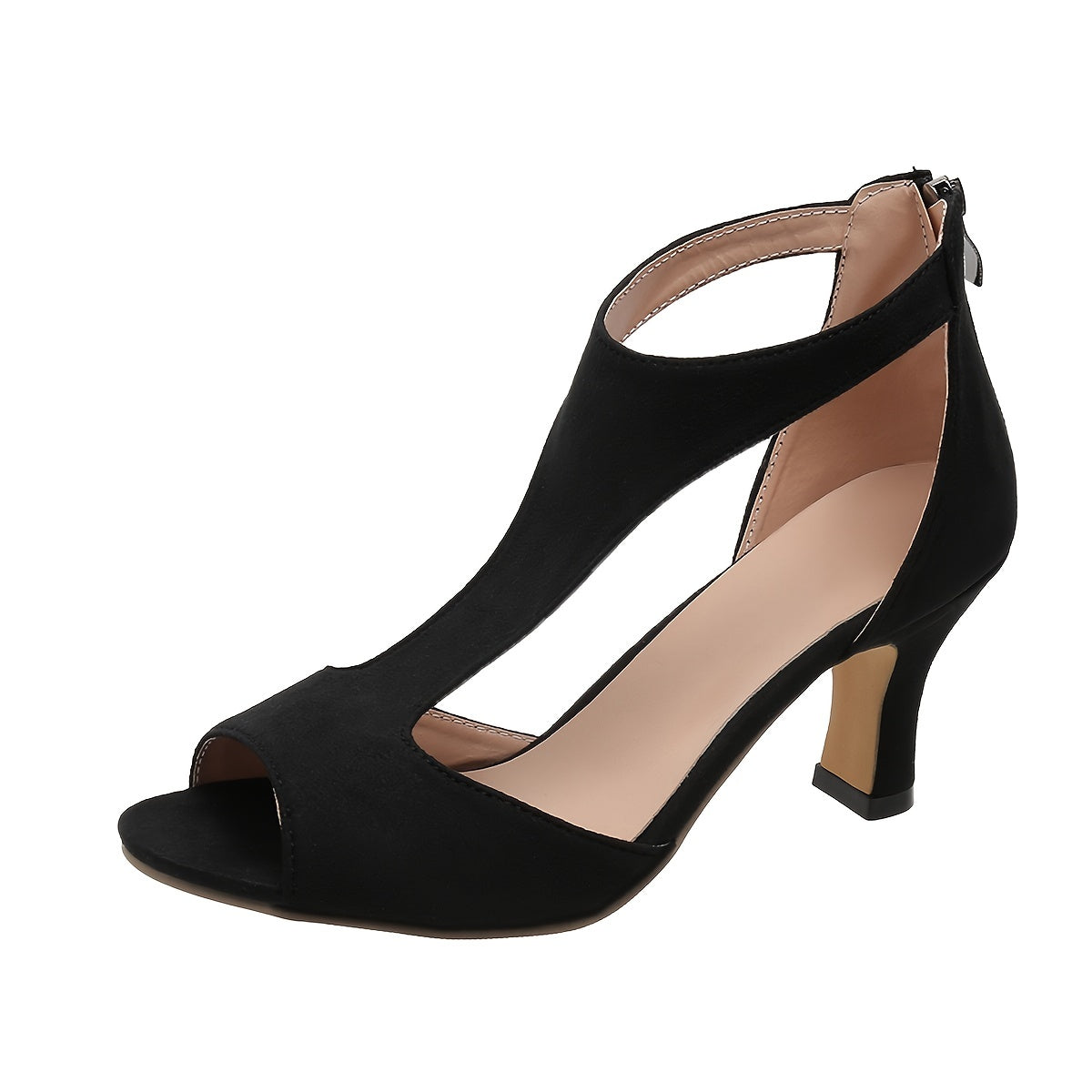 Sandales Ă Talons Hauts Peep Toe pour Femme
