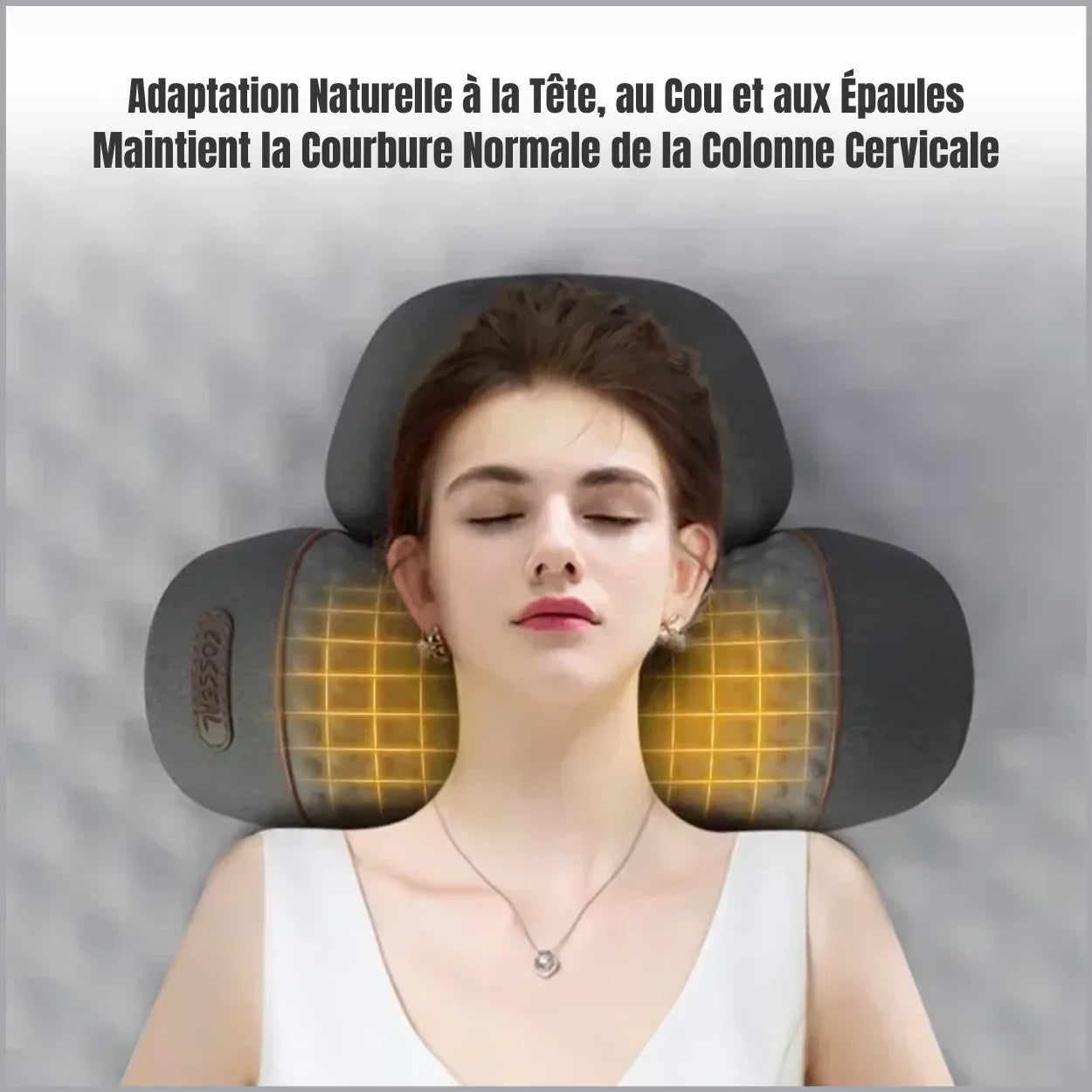 Oreiller Cervical Chauffant et Massant