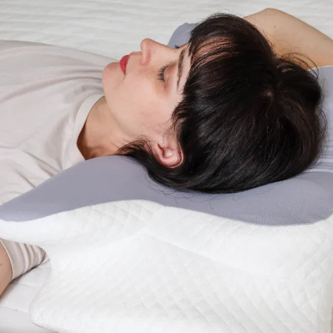 OrthoDream™ – Oreiller Orthopédique en Mousse à Mémoire de Forme Anti-Douleur