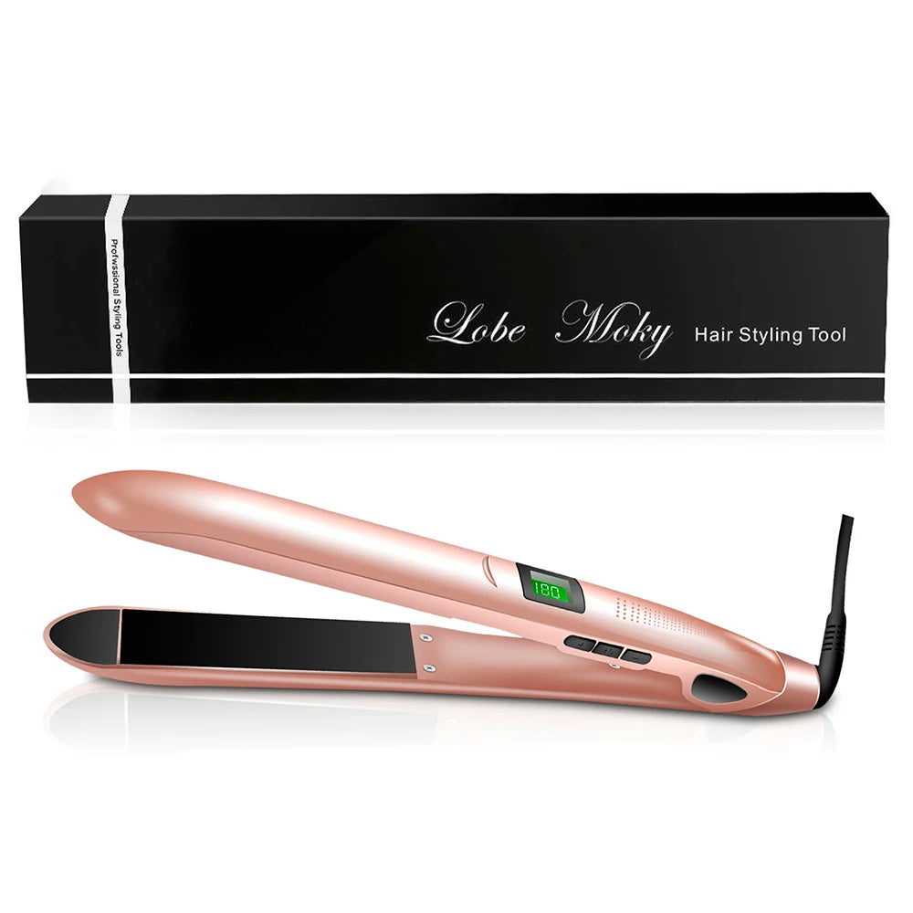 SmartWave™ – Lisseur Cheveux 2-en-1 avec Technologie Céramique & LCD