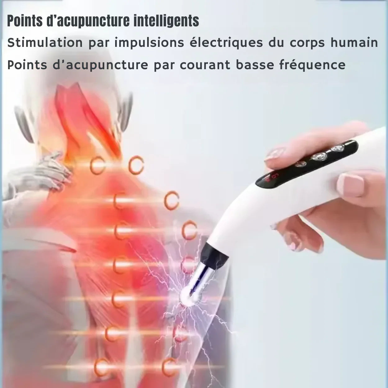 Stylo d’Acupuncture Électrique 5 en 1