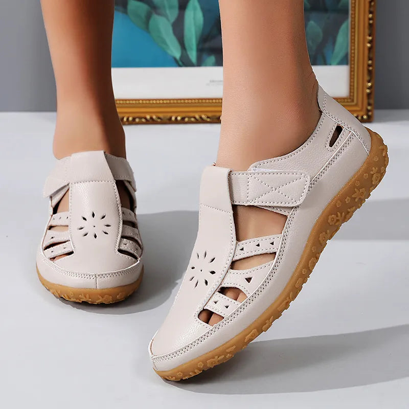 Nouvelles Chaussures Antidérapantes à Trous pour femme
