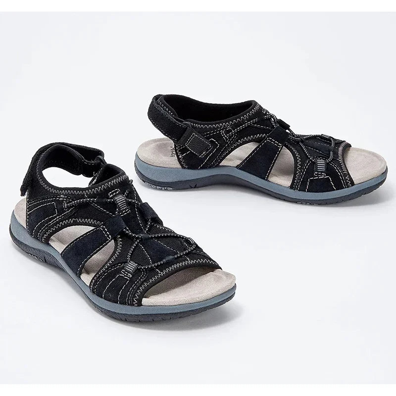 sandales ouvertes ultra confortables pour femmes