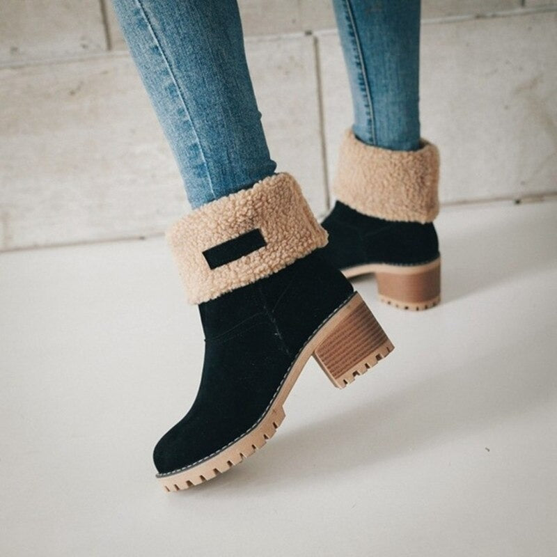 Bottes en daim