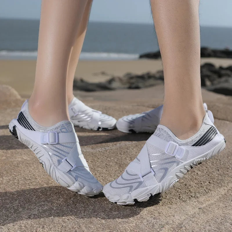 chaussures aquatiques Ă cinq doigts unisexes