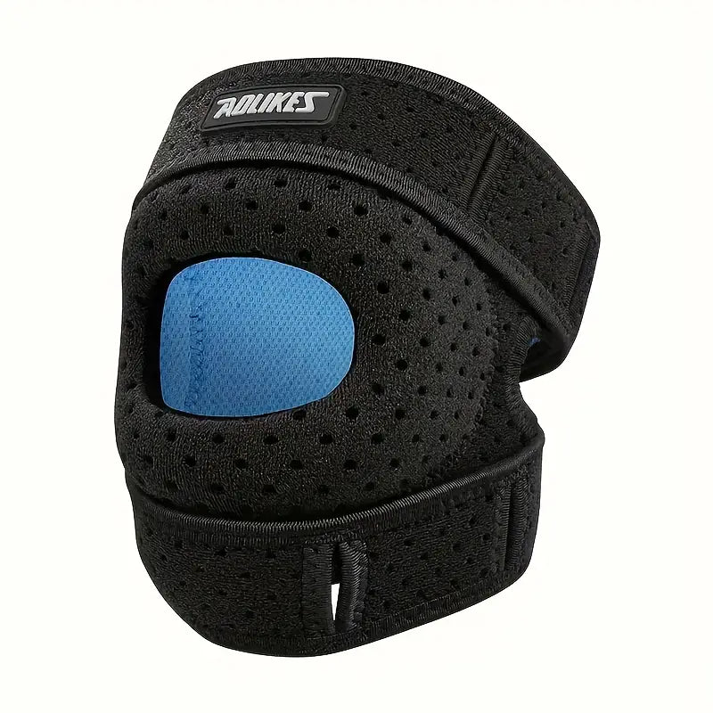 Kneoflex™ – Genouillère Sport Respirante à Double Sangles et Stabilisation Rotulienne