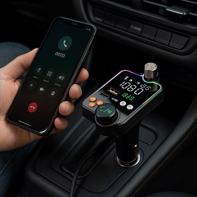 Transmetteur FM Bluetooth pour Voiture | AudioDrive™