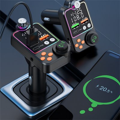 Transmetteur FM Bluetooth pour Voiture | AudioDrive™