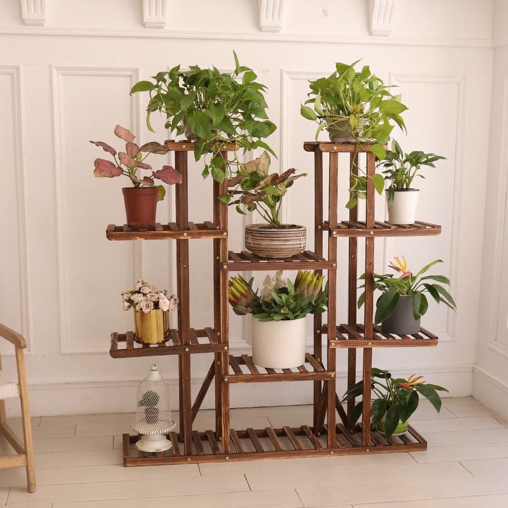 Porte Plante en Bois Multi-Étages "Lorea"