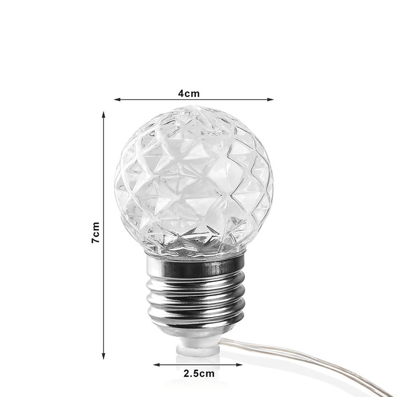 Guirlande Guinguette Solaire avec Ampoules en Suspension