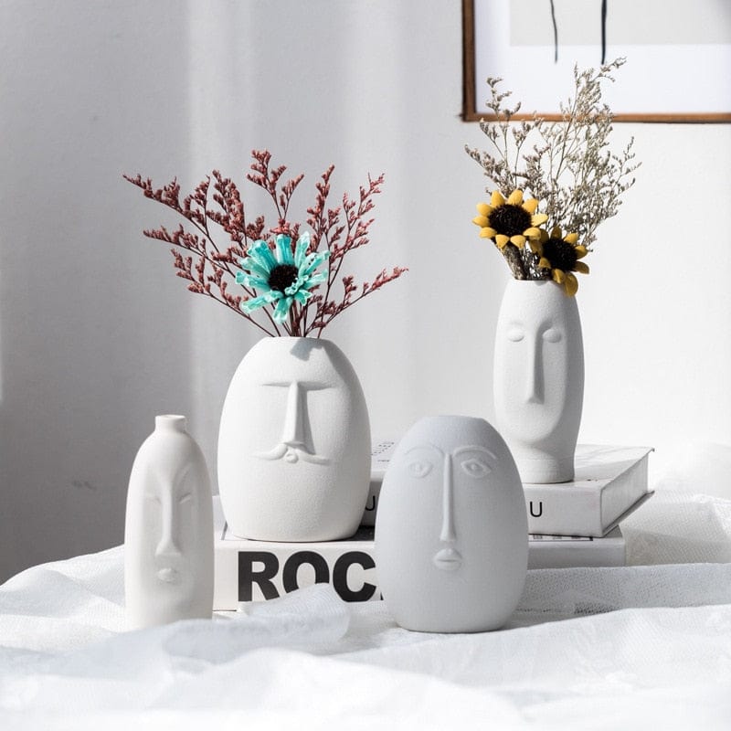 Vase Humoristique en Céramique