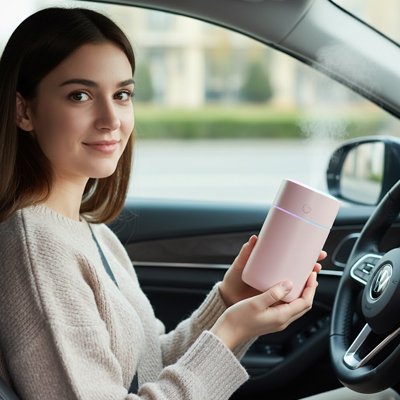 humidificateur-air-voiture-rose