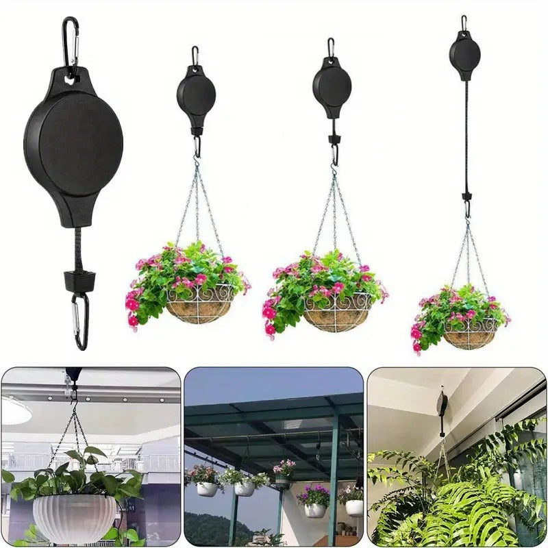Jardioui 2 Crochets (24.90 €/ pcs) Crochet mural ajustable pour plantes