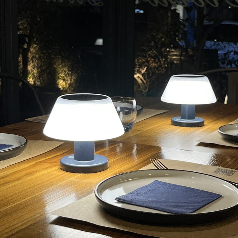 Lampe Solaire à Poser Extérieure Rechargeable
