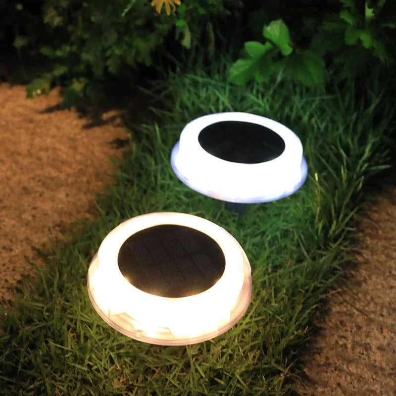 Spot Solaire Encastrable en Sol Premium de Jardin (Lot de 2 + 1 Offerte)