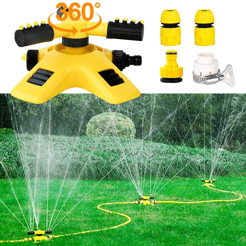 MaxiSpray - Arroseur de Jardin Rotatif Automatique