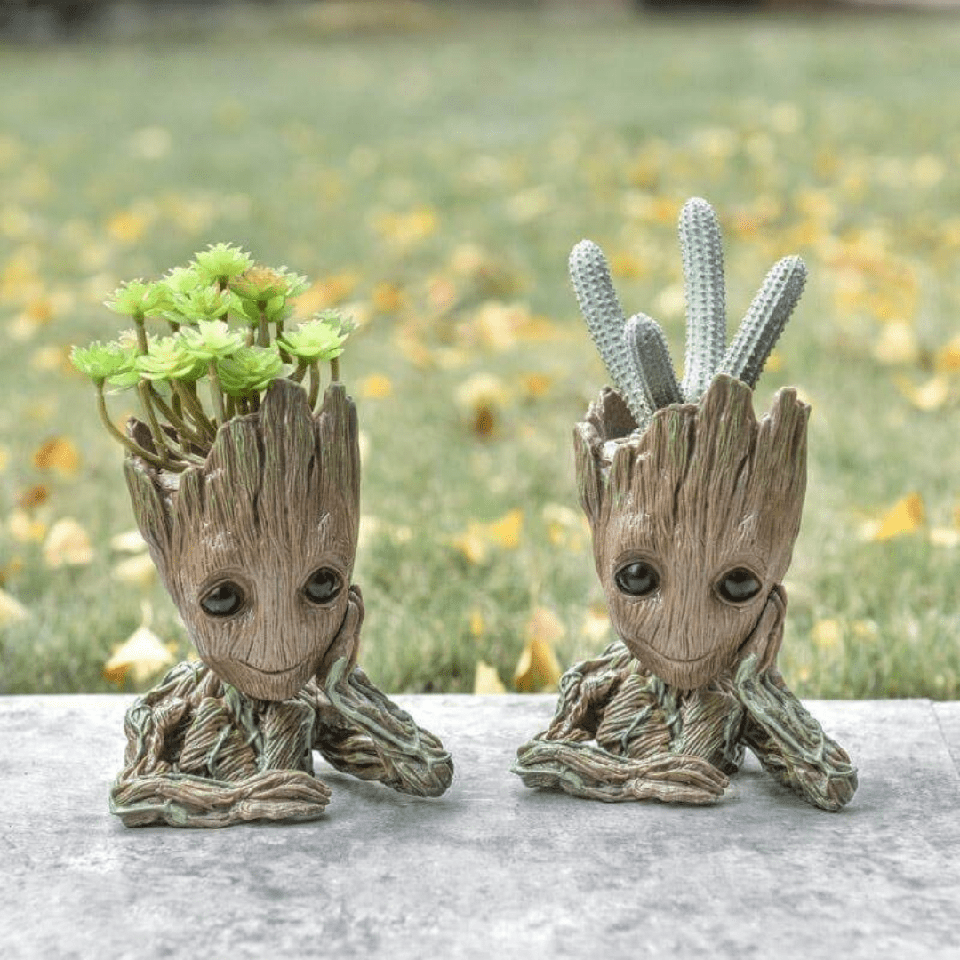 Pot de Plantes Fantaisiste "Gardien de la Forêt"