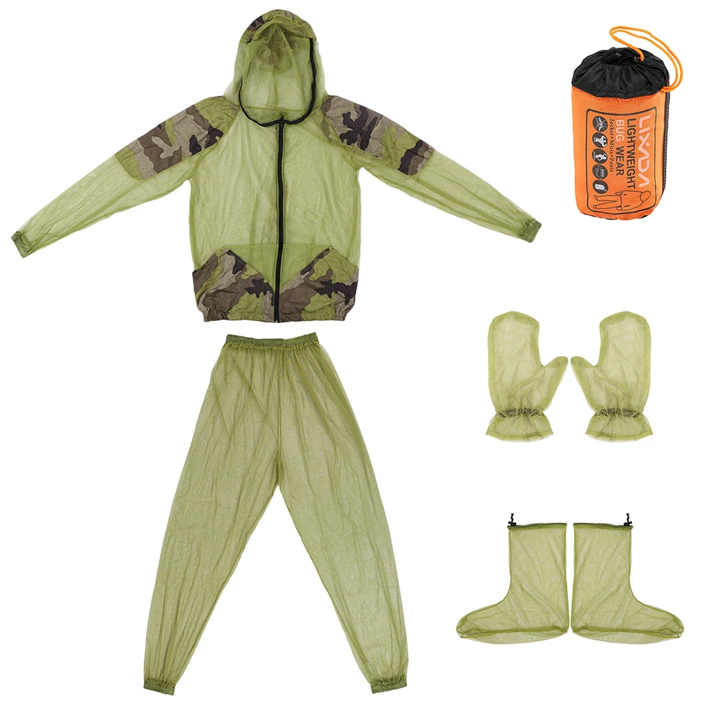 Tenue intégrale anti-moustiques respirante