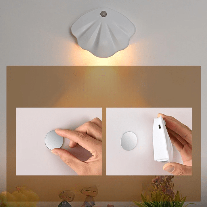Veilleuse Coquillage Rechargeable et Innovante