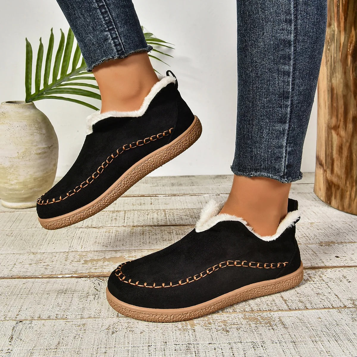 Bottines Hiver Doublées – Confort Absolu