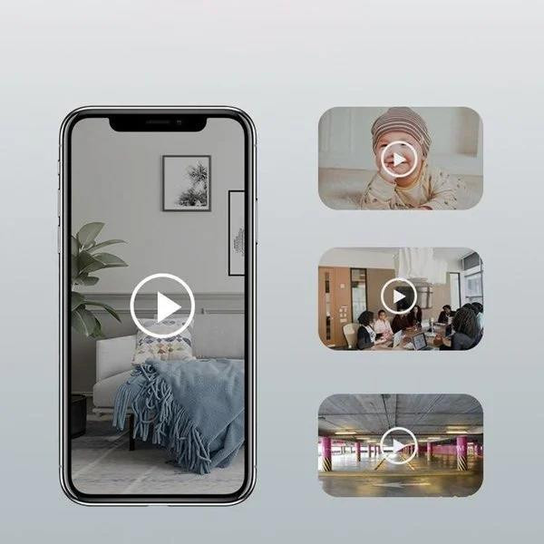 CamSafe™ – Caméra de Surveillance Sans Fil 1080p Vision Nocturne & Détection de Mouvement