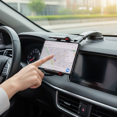 Support tablette voiture | Pivotant 360°