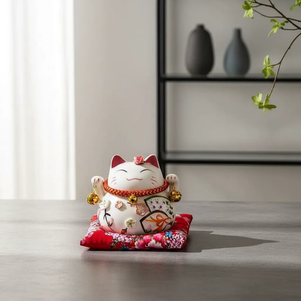 Tirelire Chat Porte-Bonheur