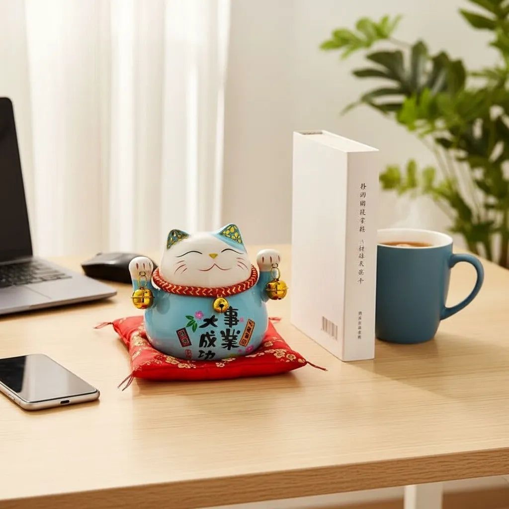 Tirelire Chat Porte-Bonheur