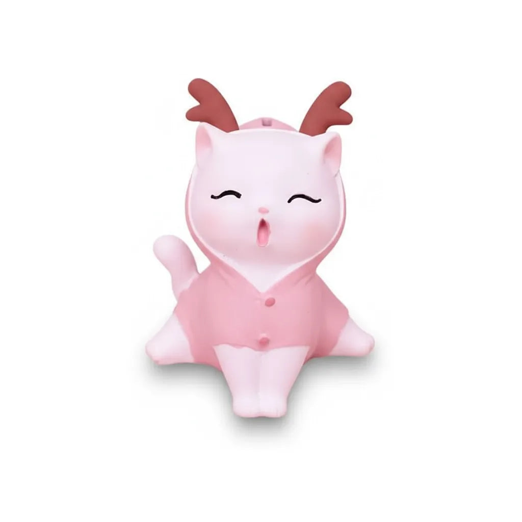 Tirelire Chat Rose