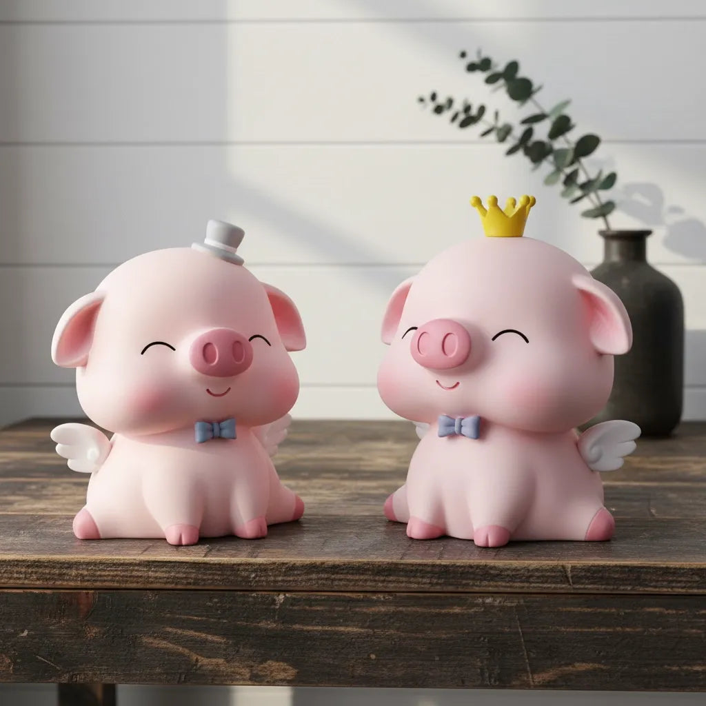 Tirelire Cochon Ange