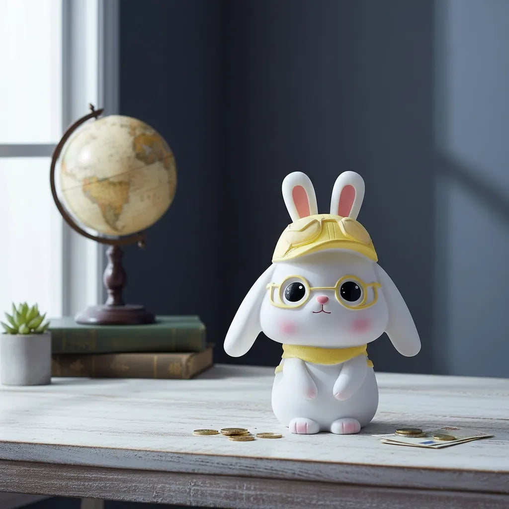 Tirelire Enfant Lapin