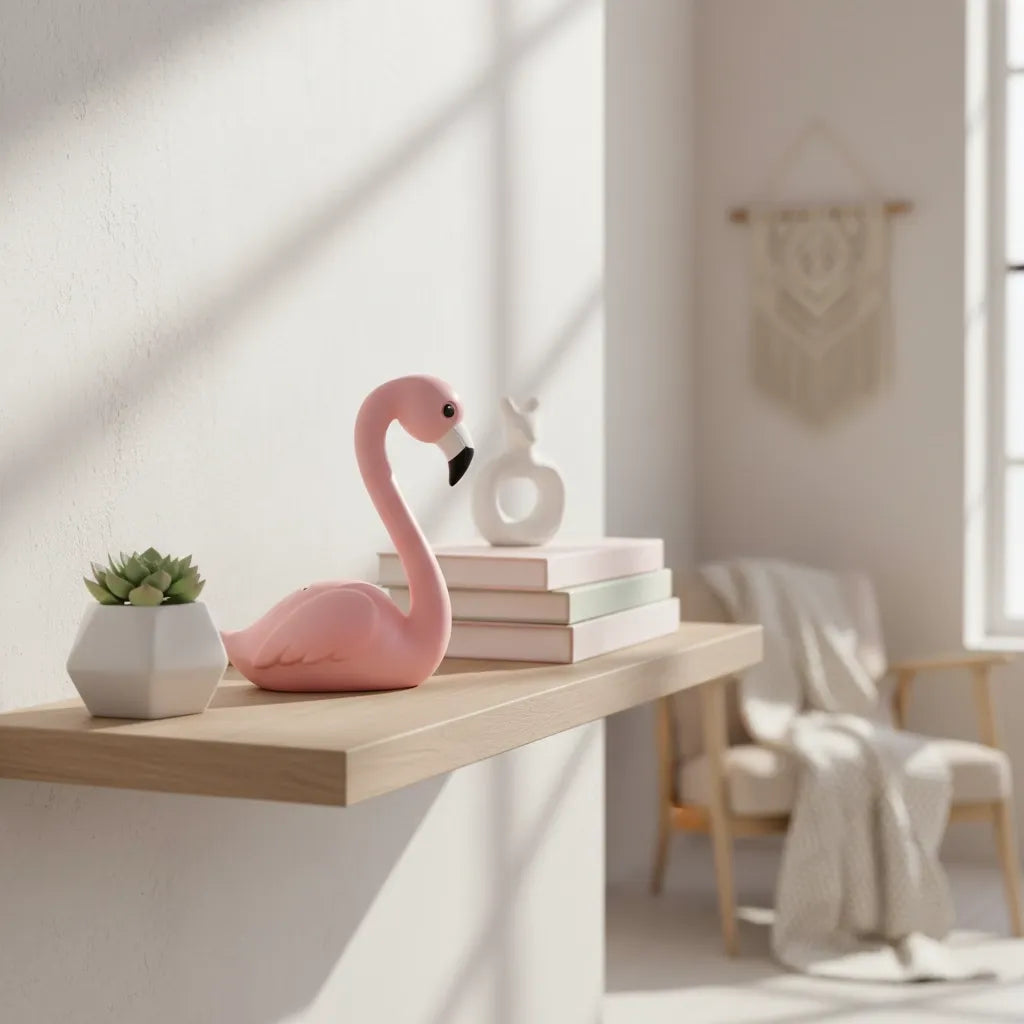 Tirelire Flamant Rose