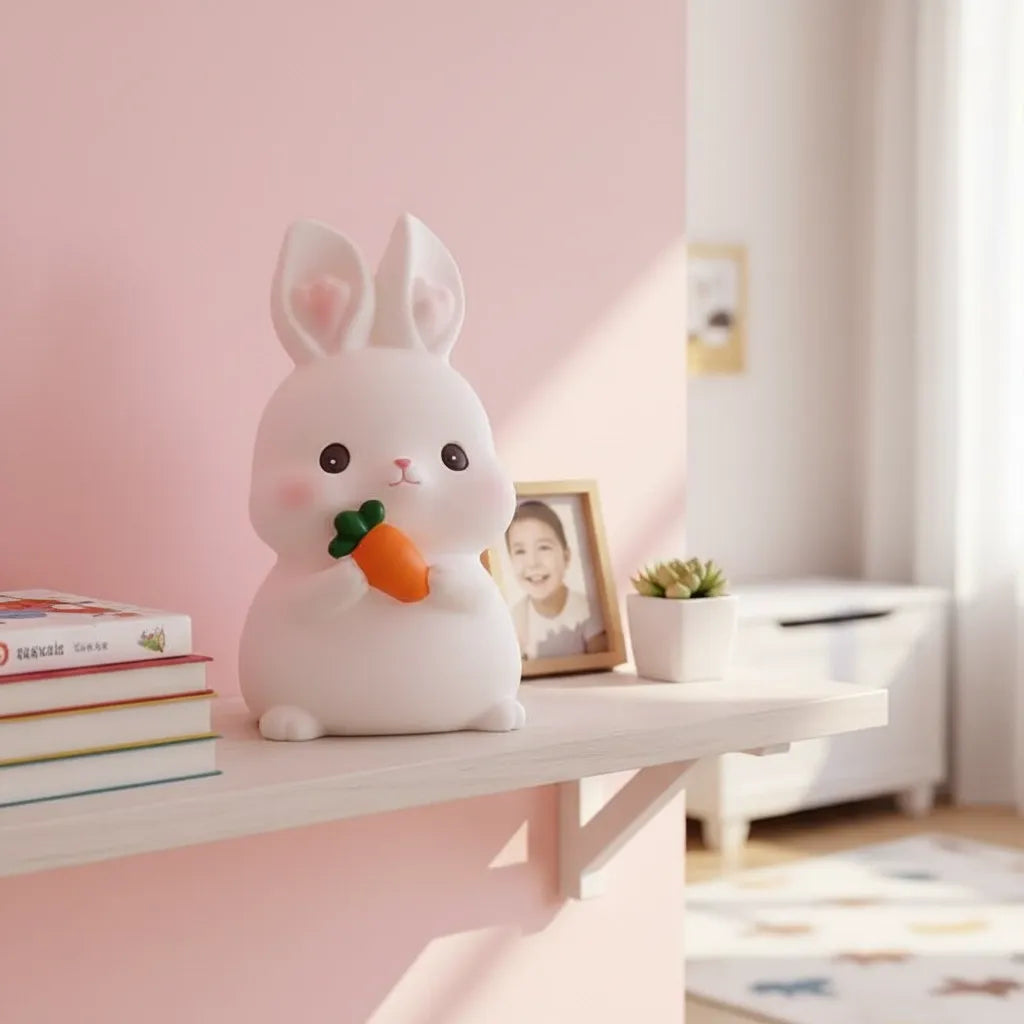 Tirelire Lapin Rose